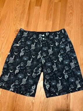 Wild Rye Riley MTB Shorts Cycling Snake Patterned Athletic Shorts Witchy Woman